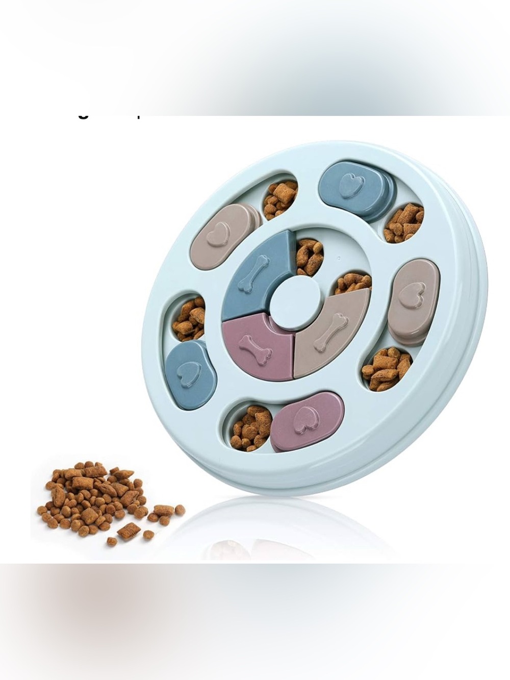 Dog puzzle bowl